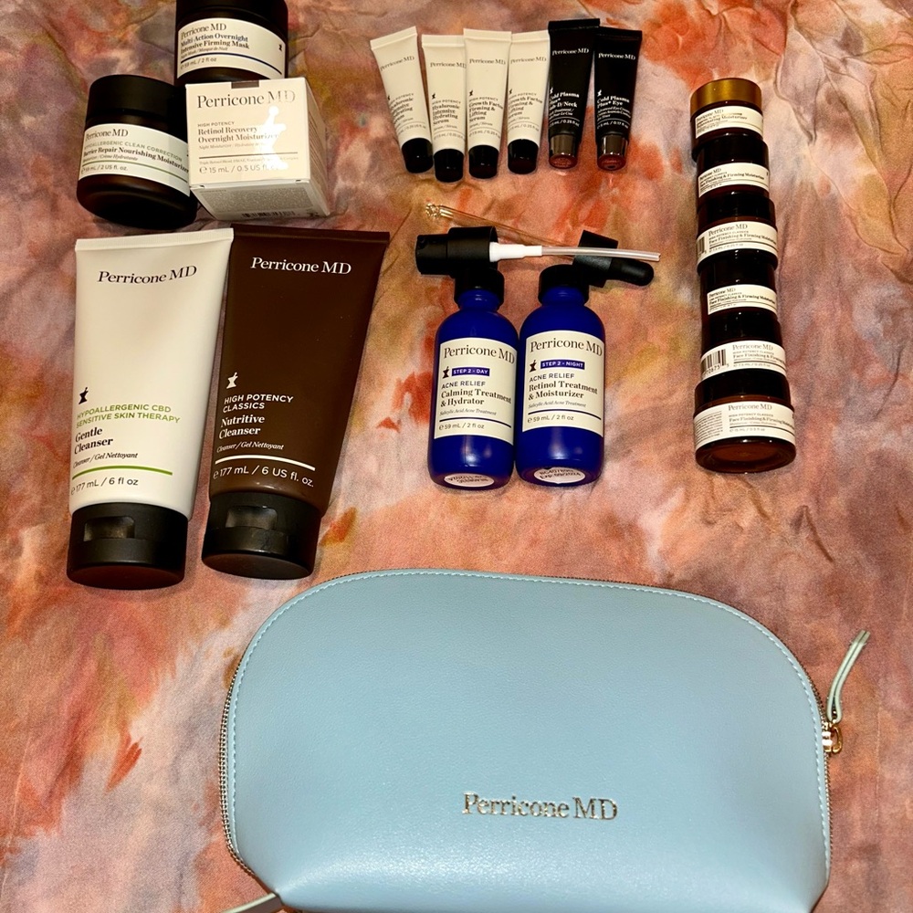 Perricone MD Skincare Set with Blue Bag